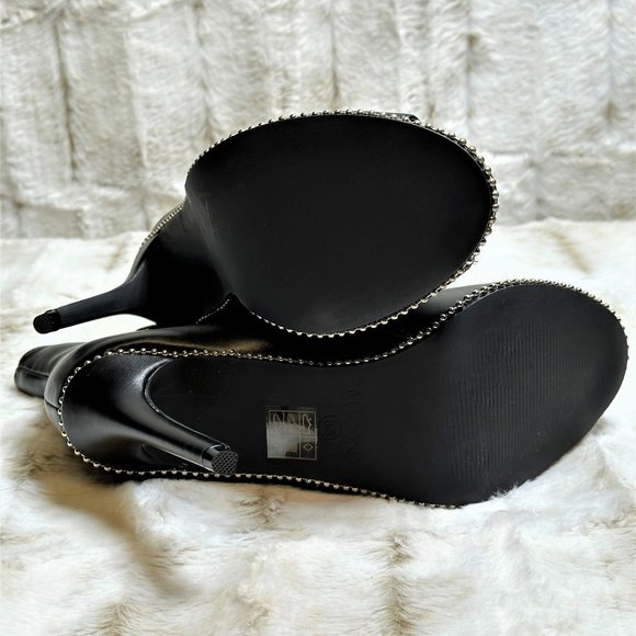 MACK J PeepToe Ankle Boots Sizes 8.5, 9, 10 - Picture 8 of 8
